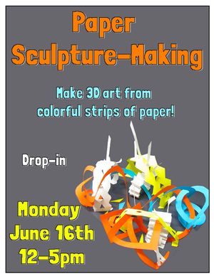 3D Paper Strip Sculp